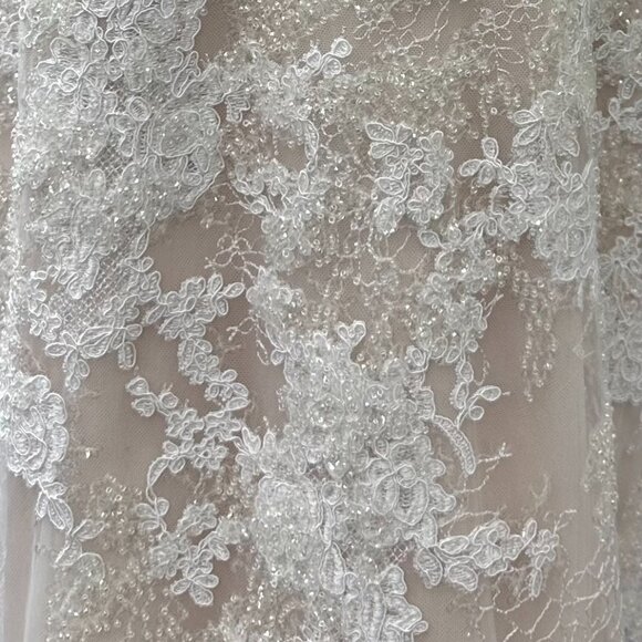 Mira Zwillinger Couture Timmy Bridal Dress Size 40/42 - Picture 15 of 16